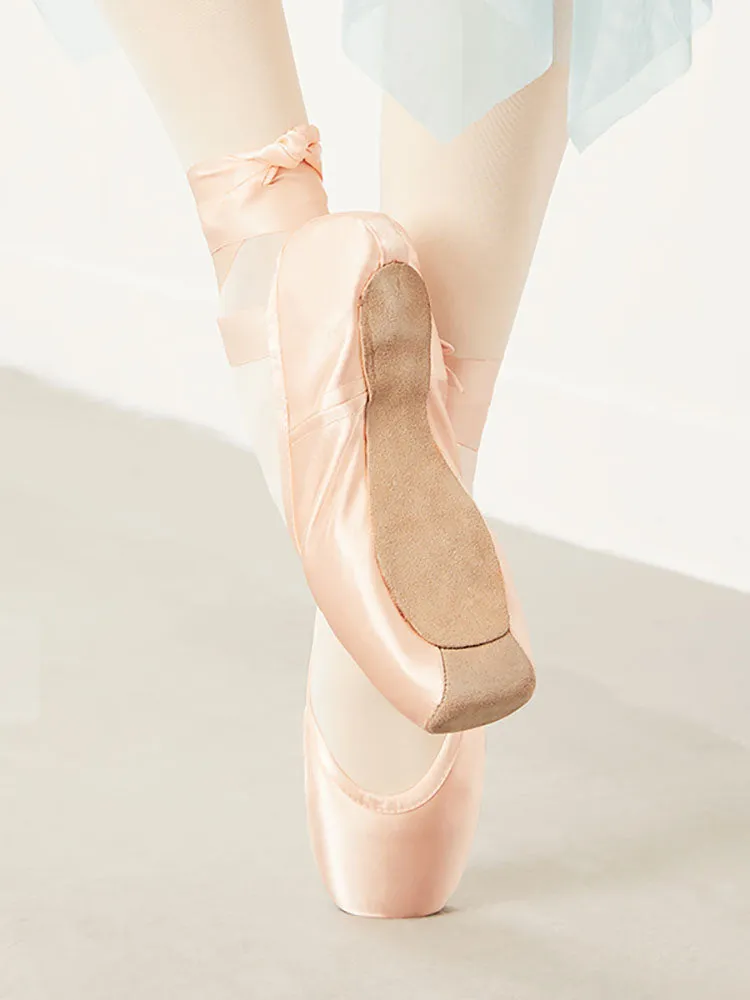 Professional Pointe Shoes Ballet Shoes Pointe Strap Satin Dance Shoes