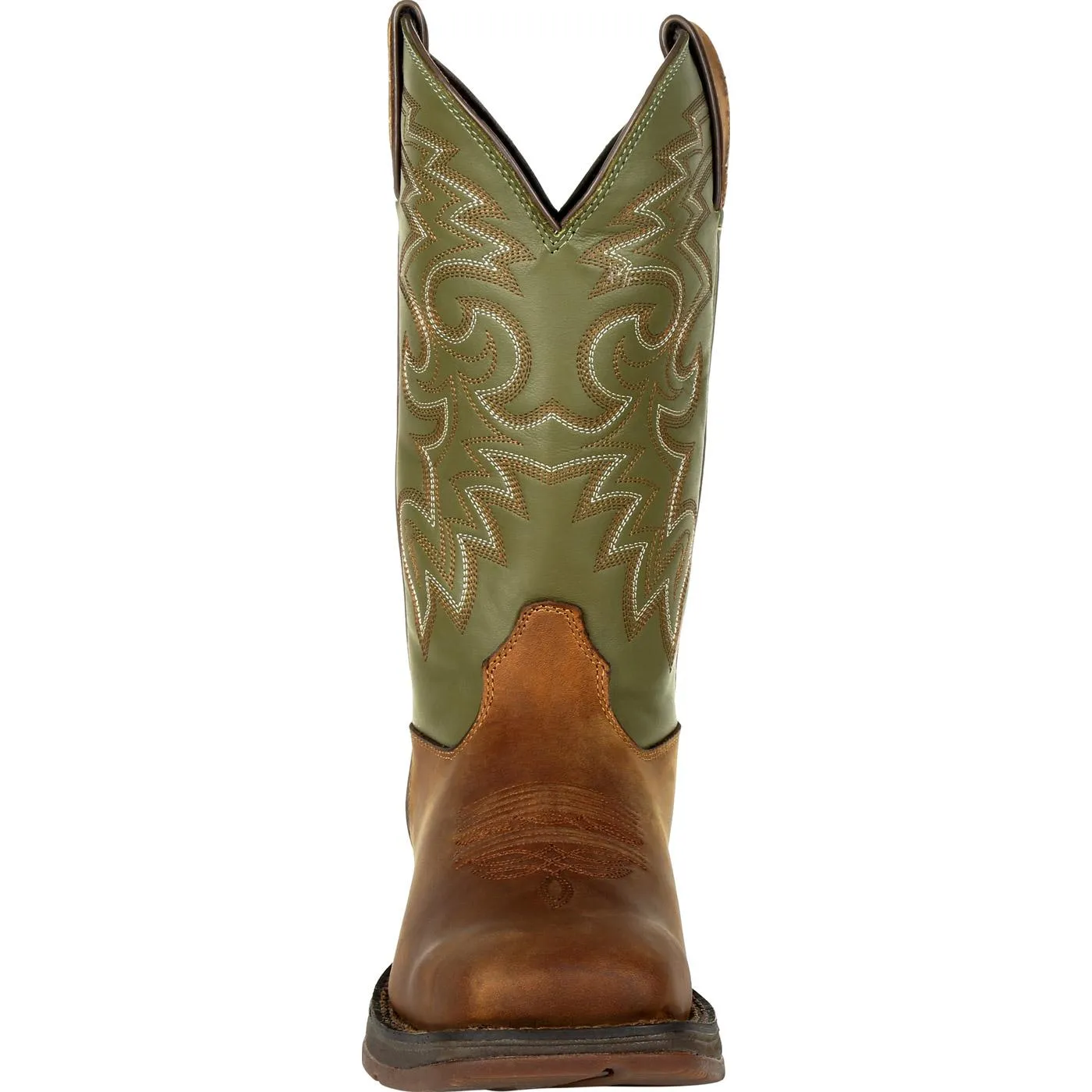 Rebel by Durango Coffee Cactus Pull-On Western Boot