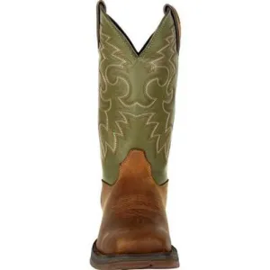 Rebel by Durango Coffee Cactus Pull-On Western Boot