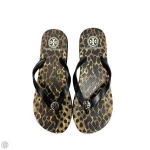 Sandals Designer By Tory Burch In Animal Print, Size: 9