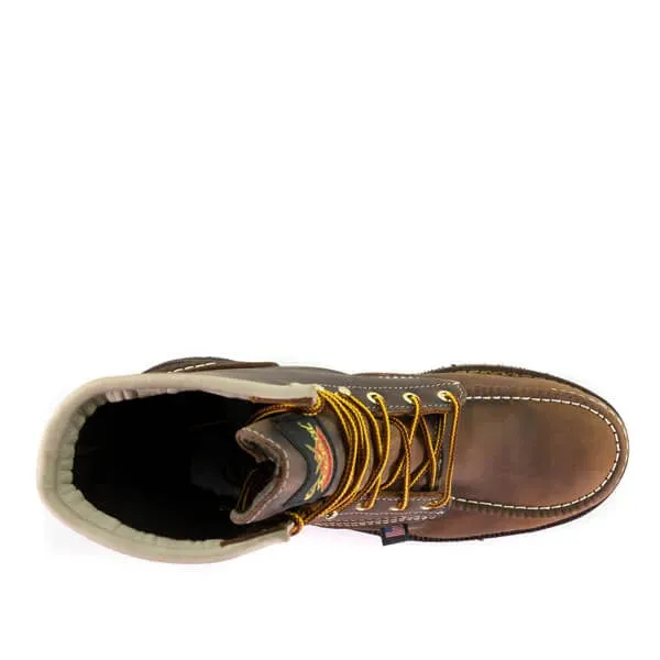 Thorogood MOC TOE 1957 Series – Waterproof Safety Toe – 6″ Crazyhorse – Maxwear90™
