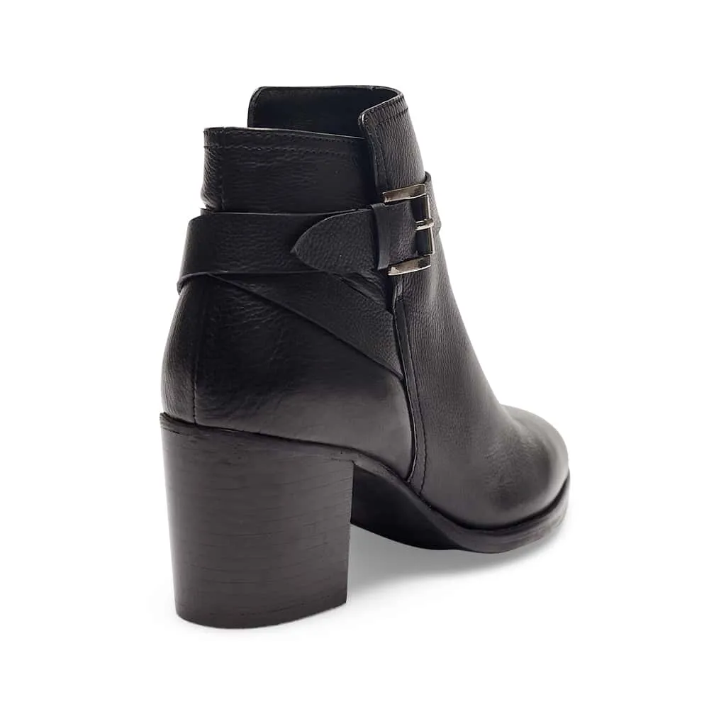 Tristan Boot in Black Leather