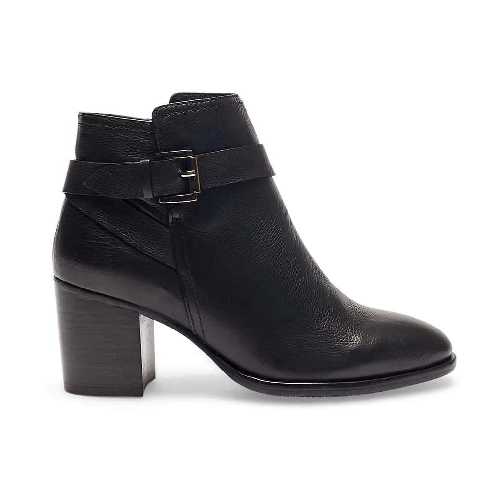 Tristan Boot in Black Leather