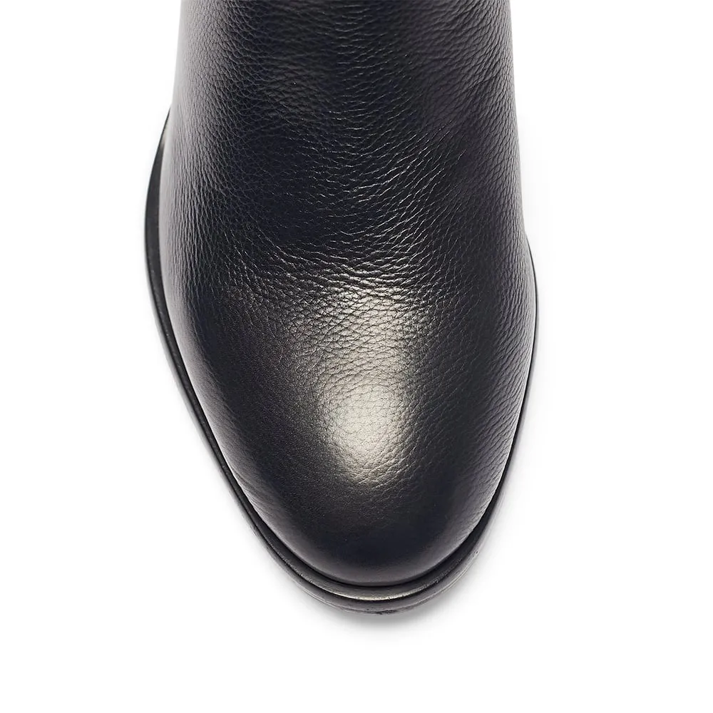 Tristan Boot in Black Leather