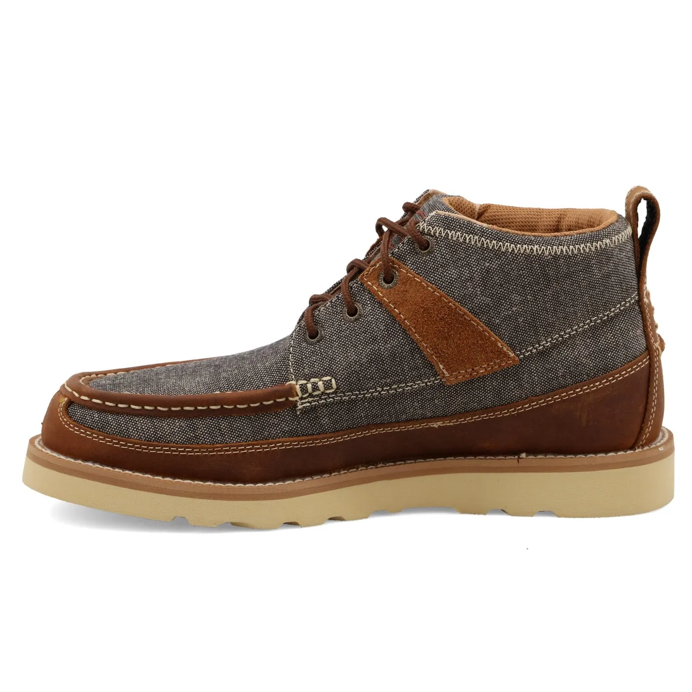 Twisted X Men's Dust & Brown Wedge Sole Work Boot MCA0018
