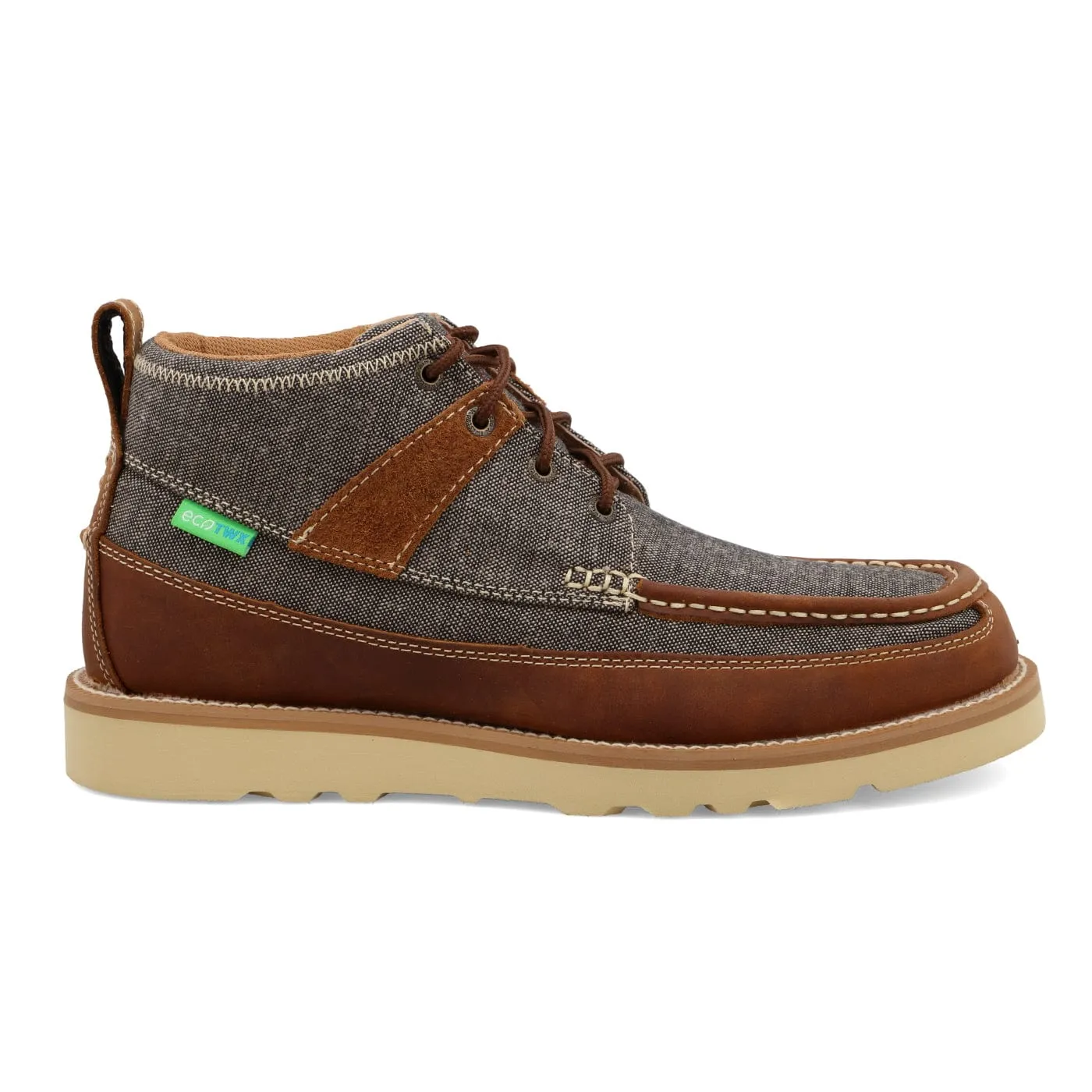 Twisted X Men's Dust & Brown Wedge Sole Work Boot MCA0018