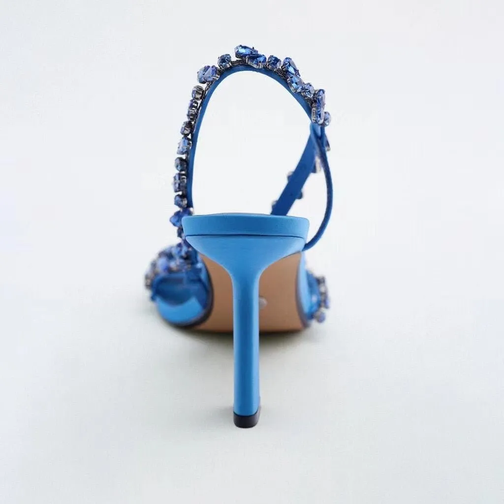 Viola Rhinestone Sandals