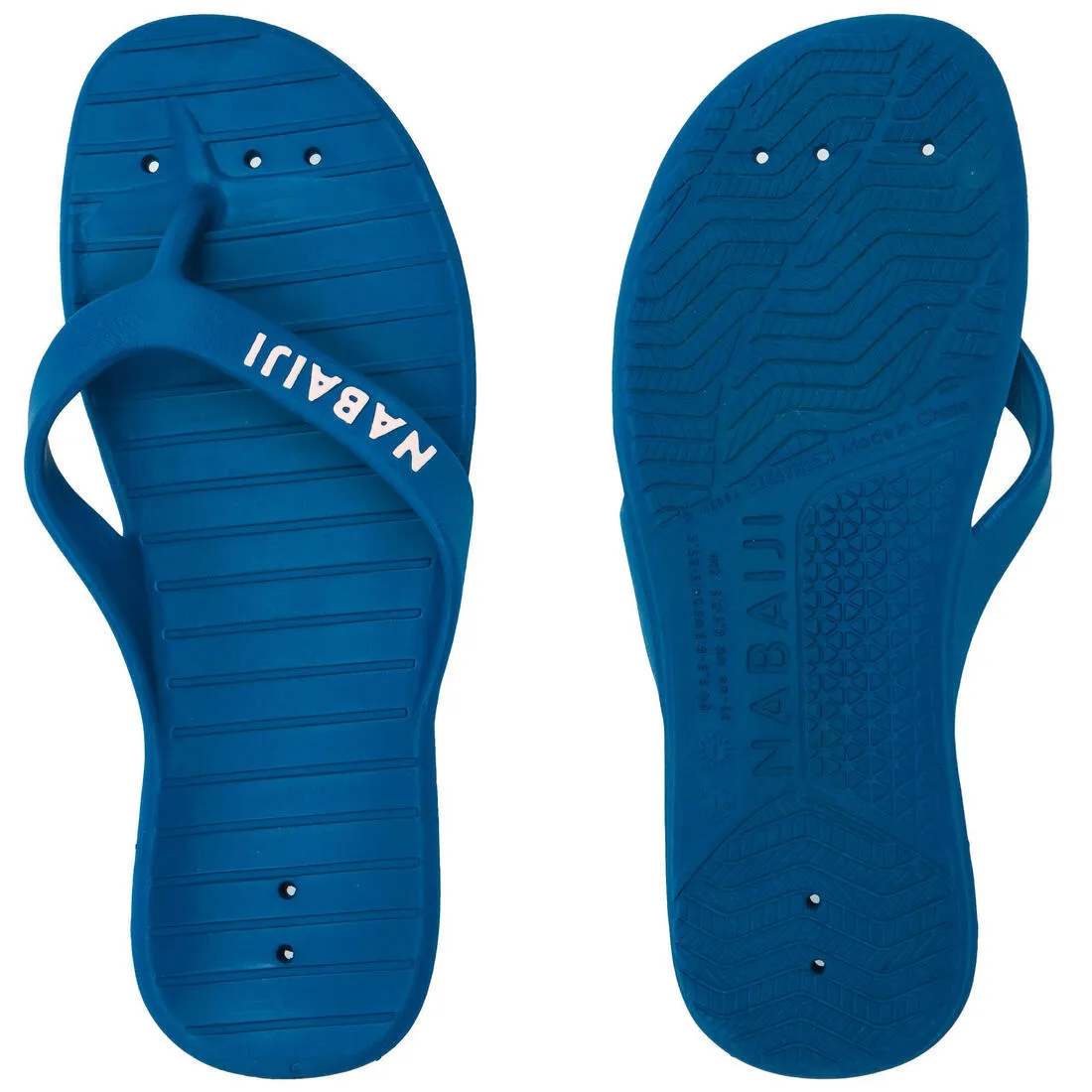 WOMEN’S POOL FLIP-FLOPS TONGA 100 BASIC - BLUE